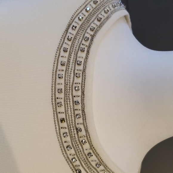 NWT Carmen Marc Valvo Designer  Sweater - Picture 5 of 9